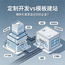 嘉兴建站-定制开发vs模板建站:哪种方案更适合你的企业?
