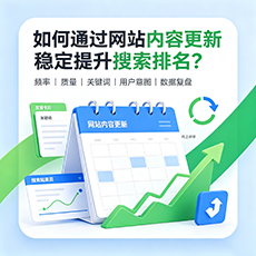 嘉兴建站-如何通过网站内容更新稳定提升搜索排名？